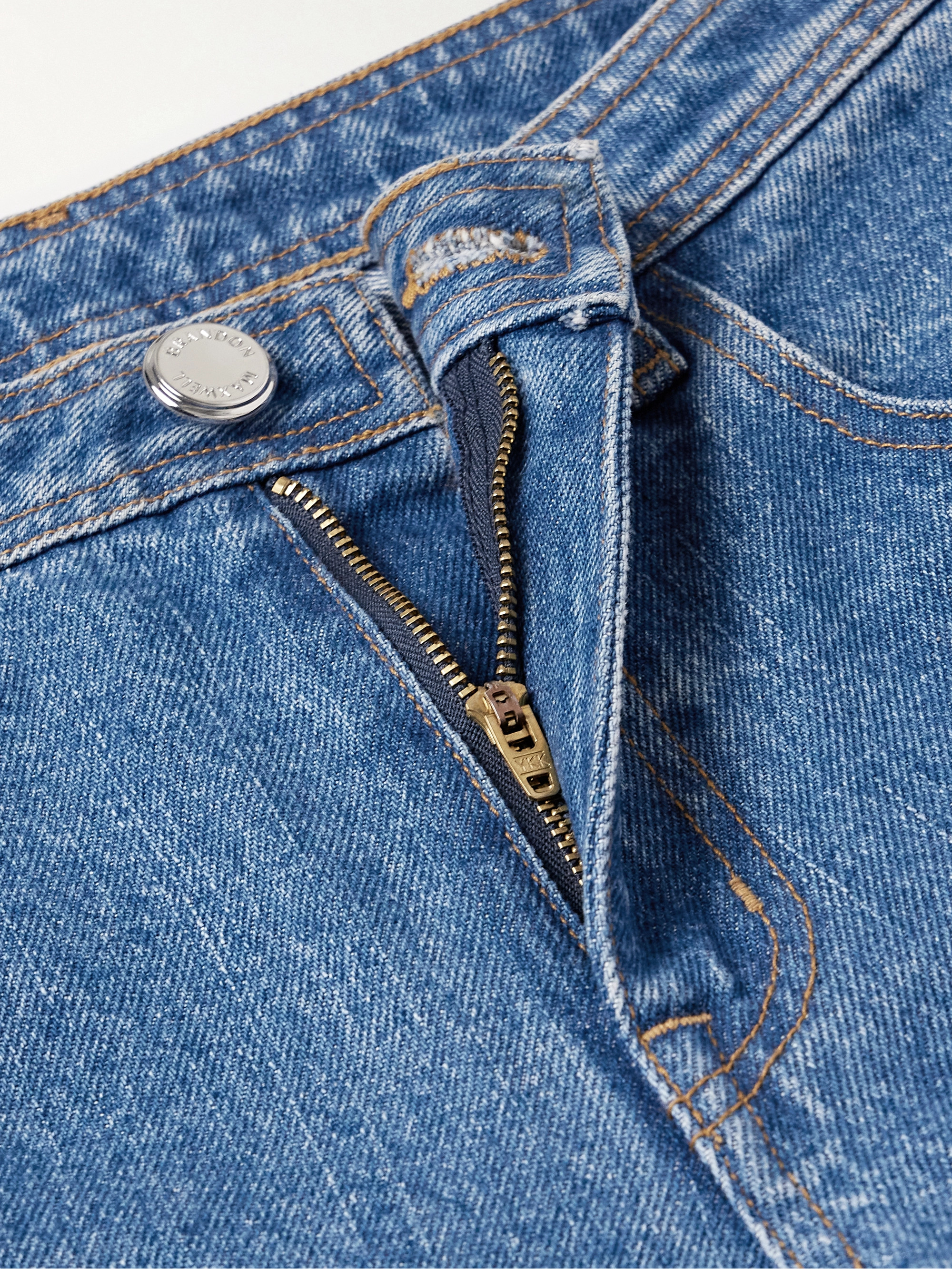 Brandon Maxwell The Alexa mid-rise straight-leg jeans