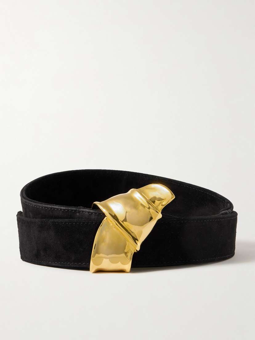 Brandon Maxwell The Cleo Suede Belt