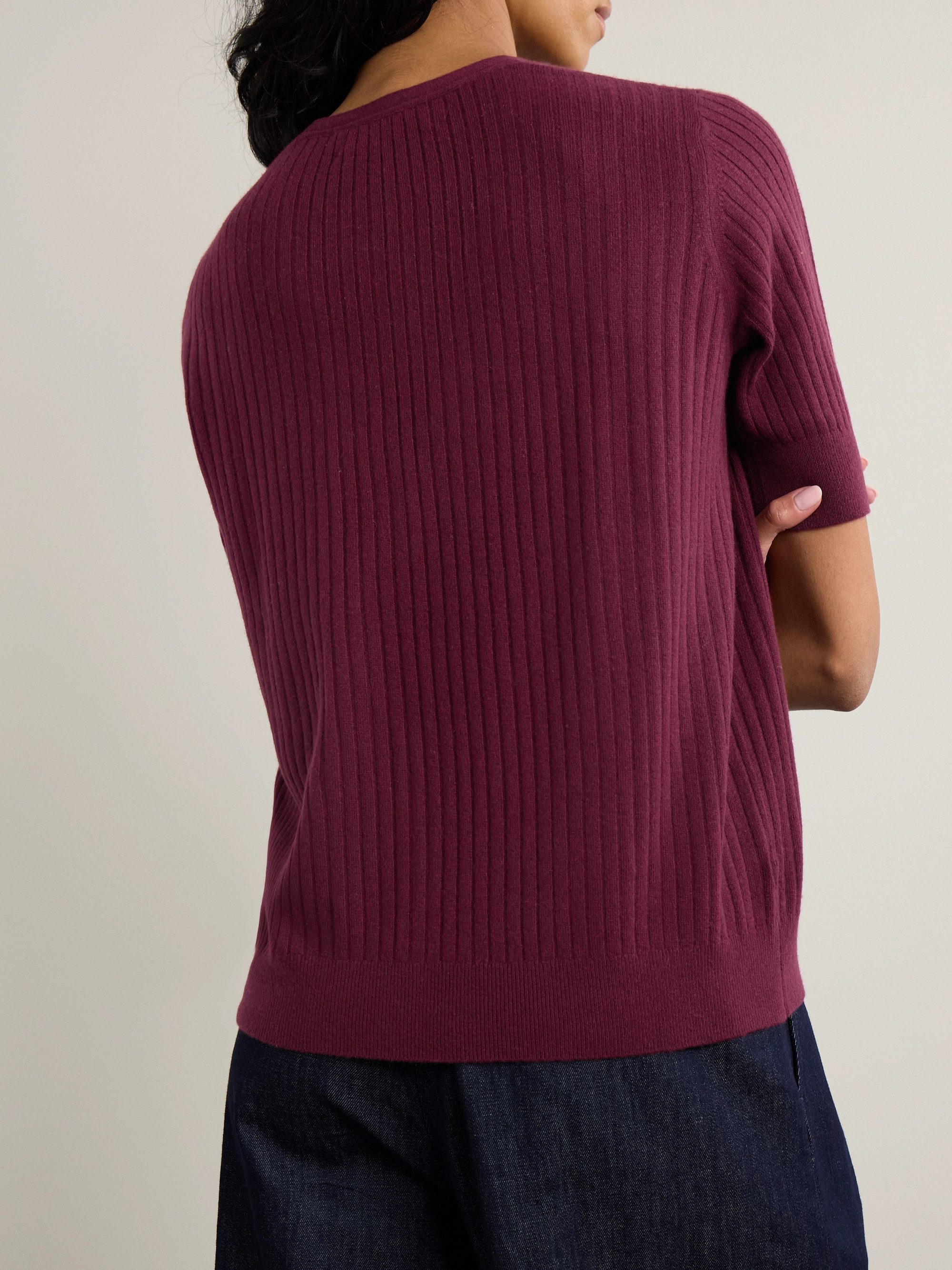 arch4 Katya ribbed cashmere cardigan