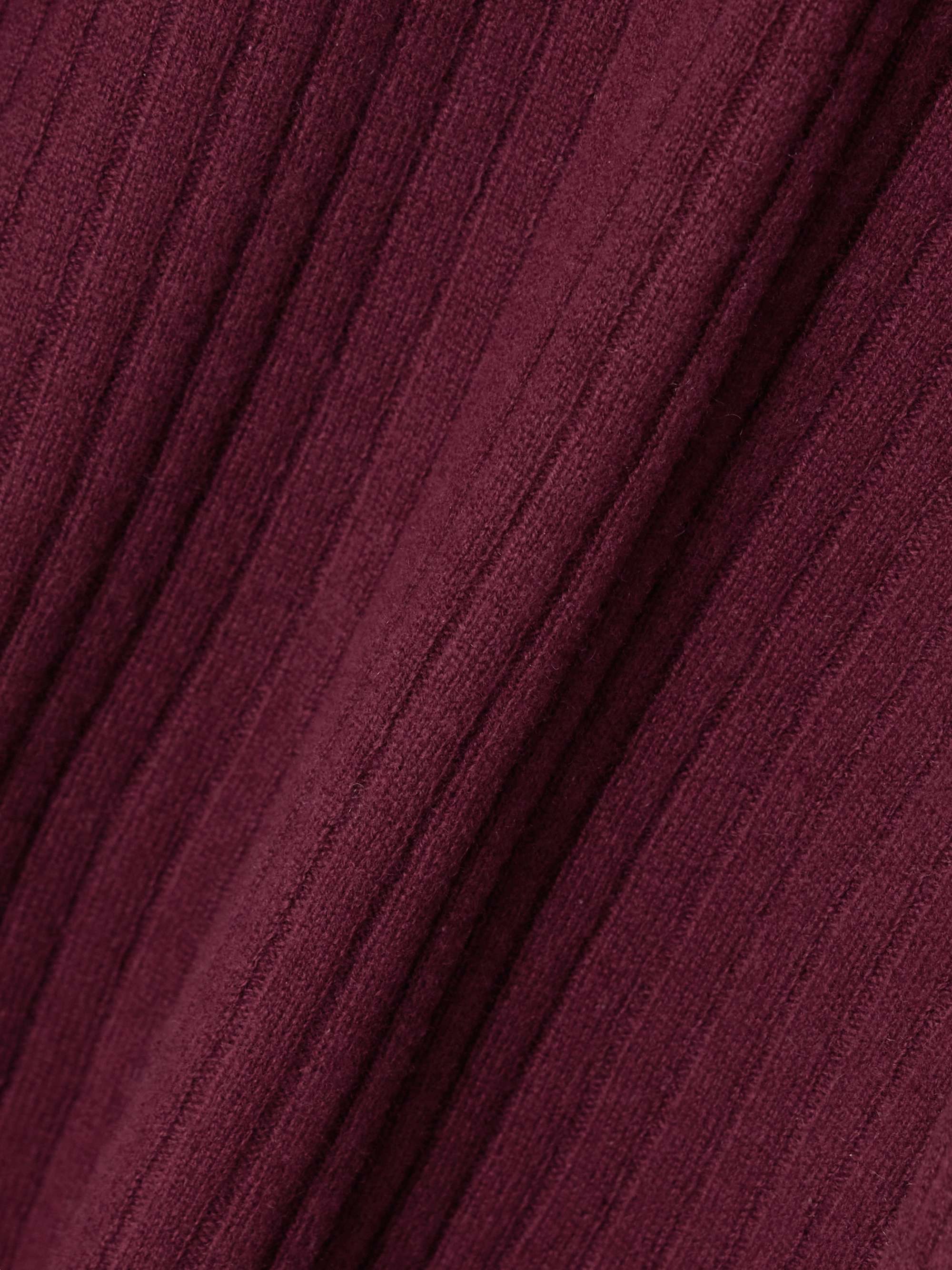 ARCH4 Ariana ribbed organic cashmere turtleneck sweater