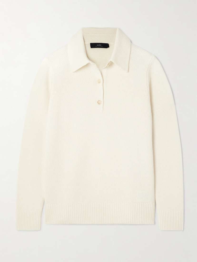 Arch4 Bessi Cashmere Polo Sweater