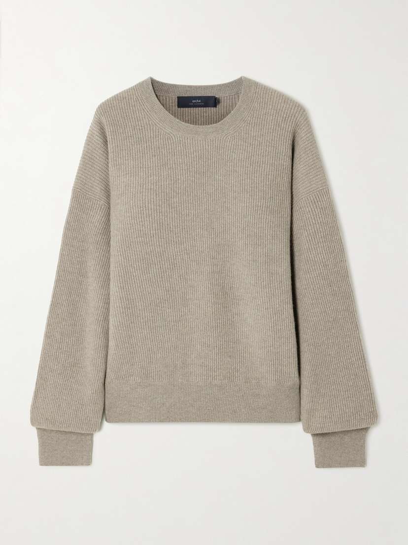 Arch4 Cornwall Ribbed Cashmere Sweater