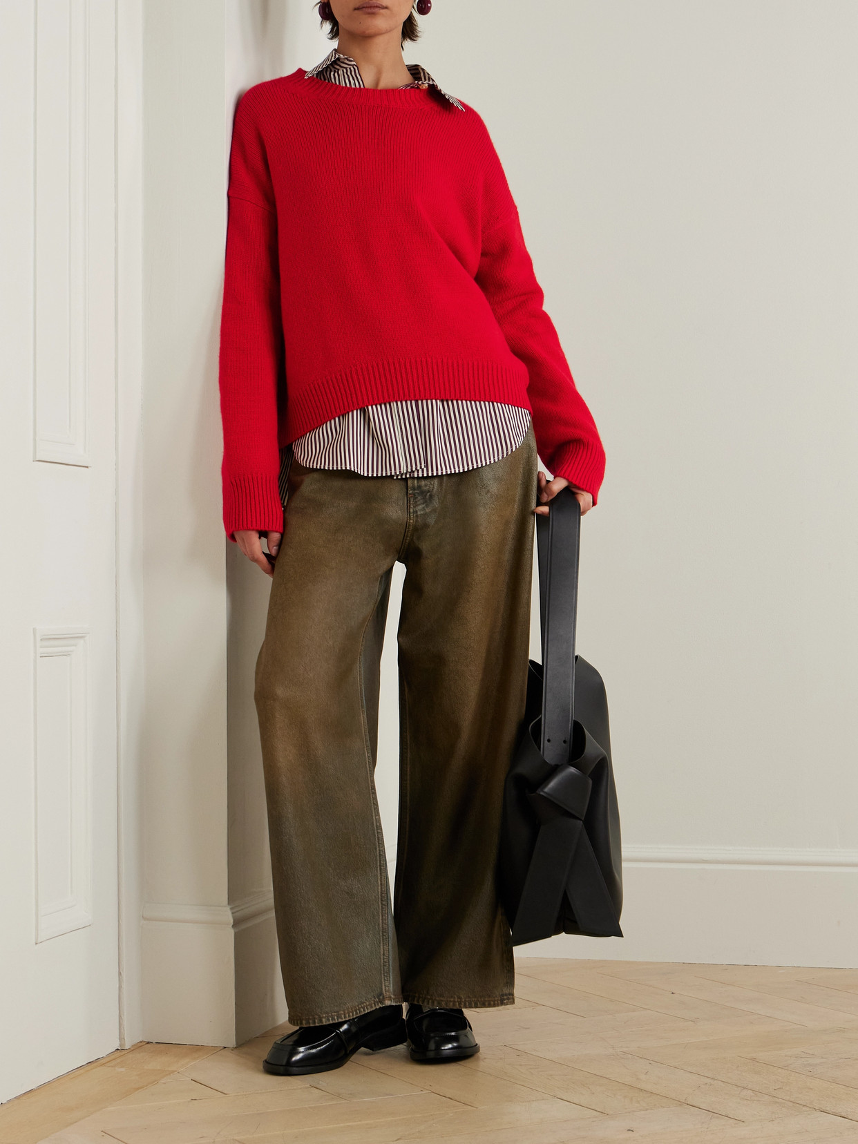 Arch4 Andrea Sweater In Red