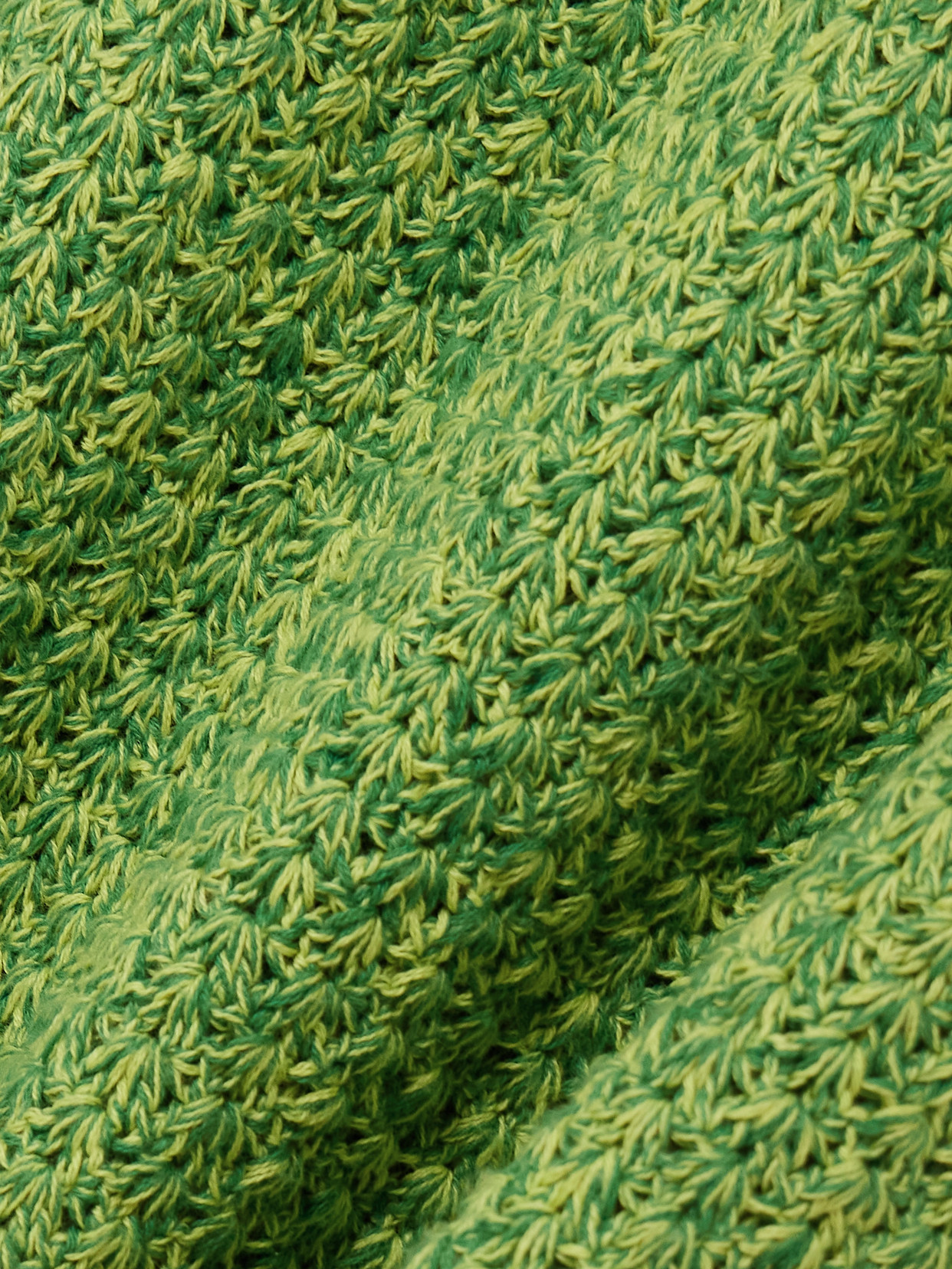 Escvdo Open-back Crocheted Cotton Midi Dress In Green