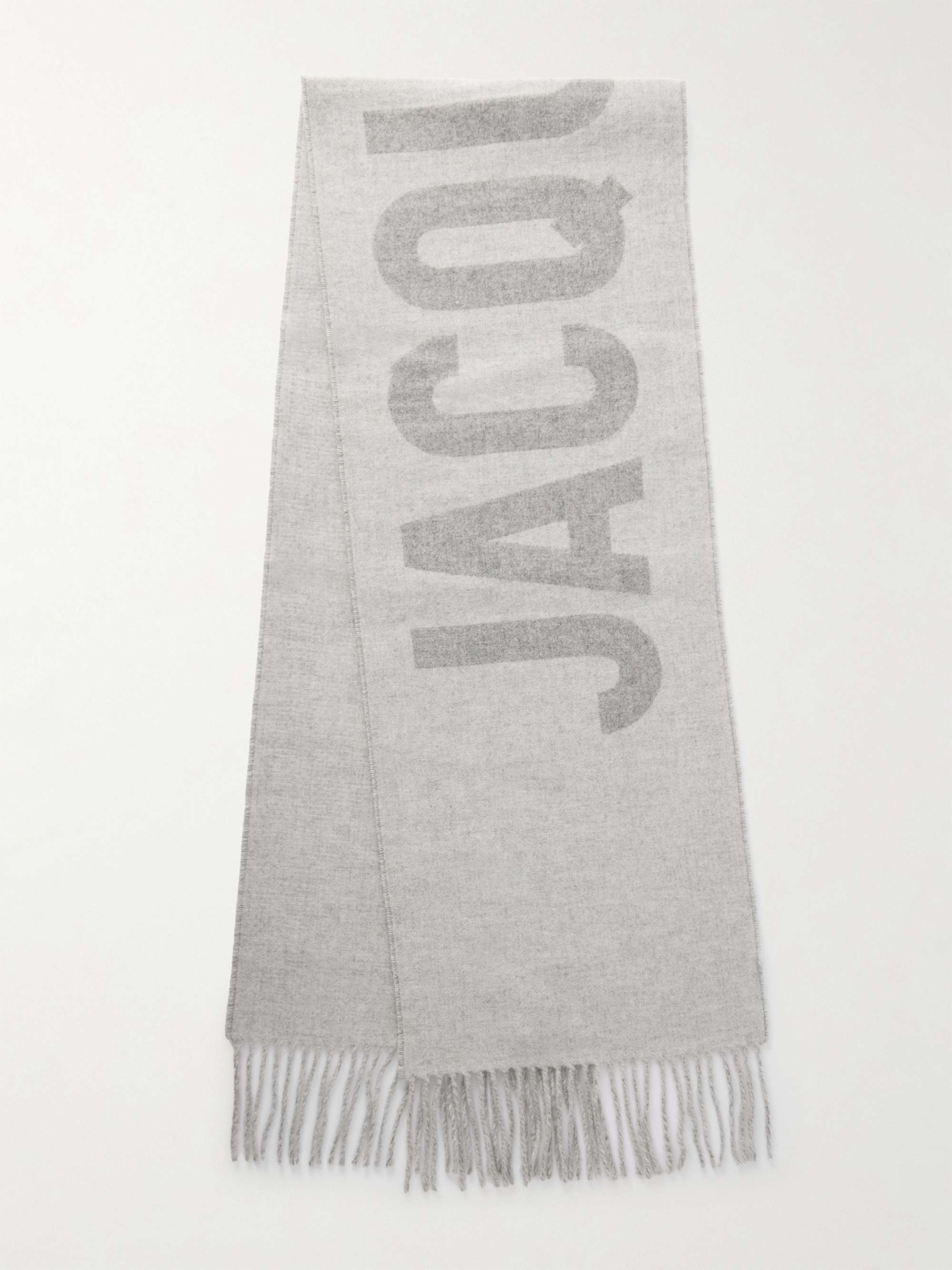 新品】オフホワイト メンズ マフラー OFF-WHITE フリンジ ストール