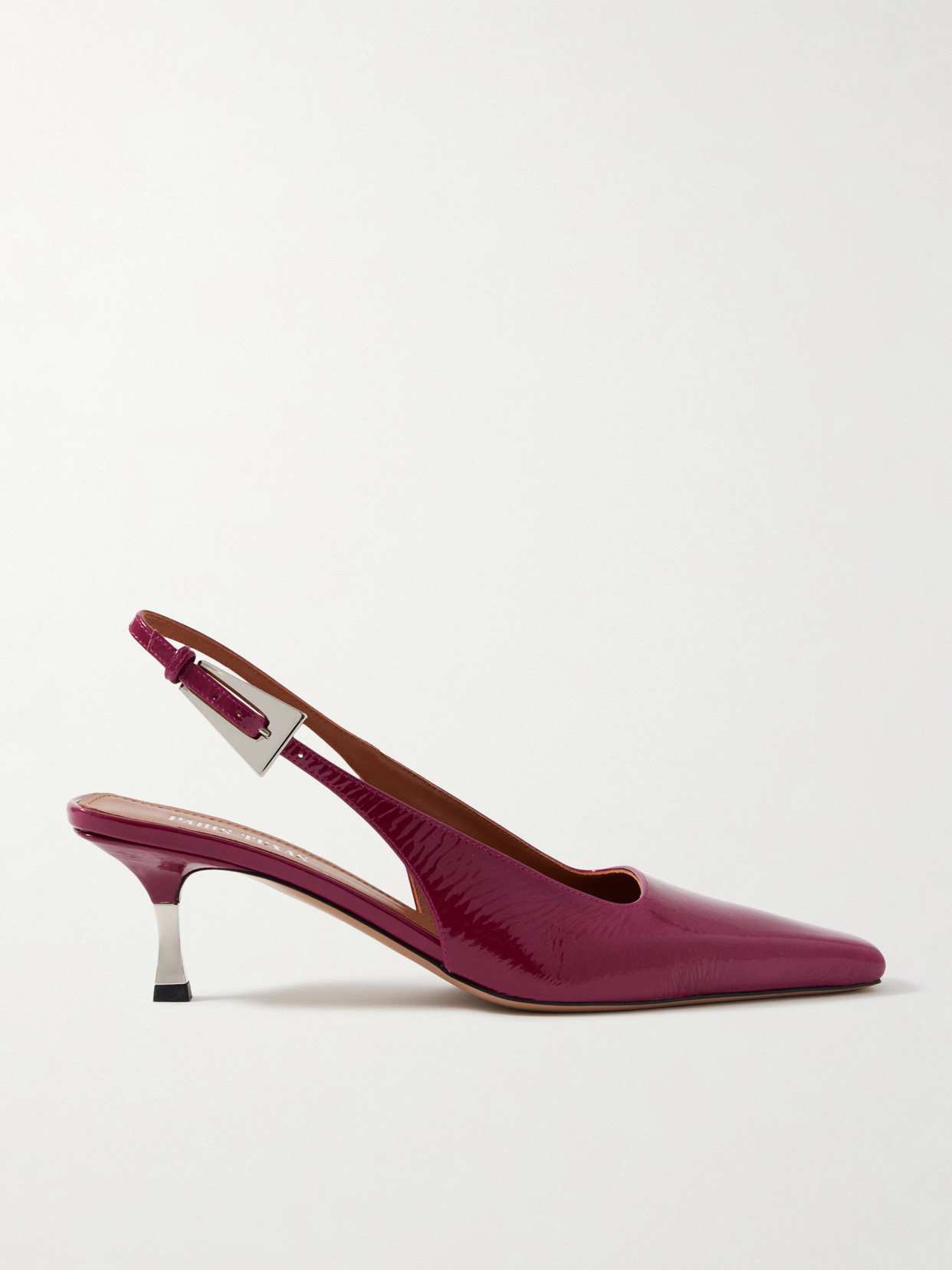 Paris Texas - Bettina Patent-leather Slingback Pumps - Red
