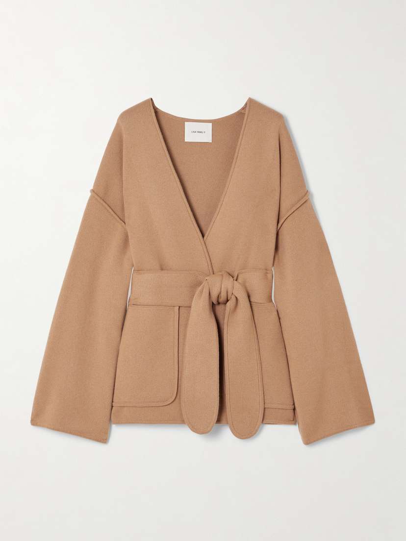 Lisa Yang Fiora Belted Cashmere Cardigan