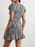 DÔEN Rizzo shirred gingham voile mini dress | NET-A-PORTER