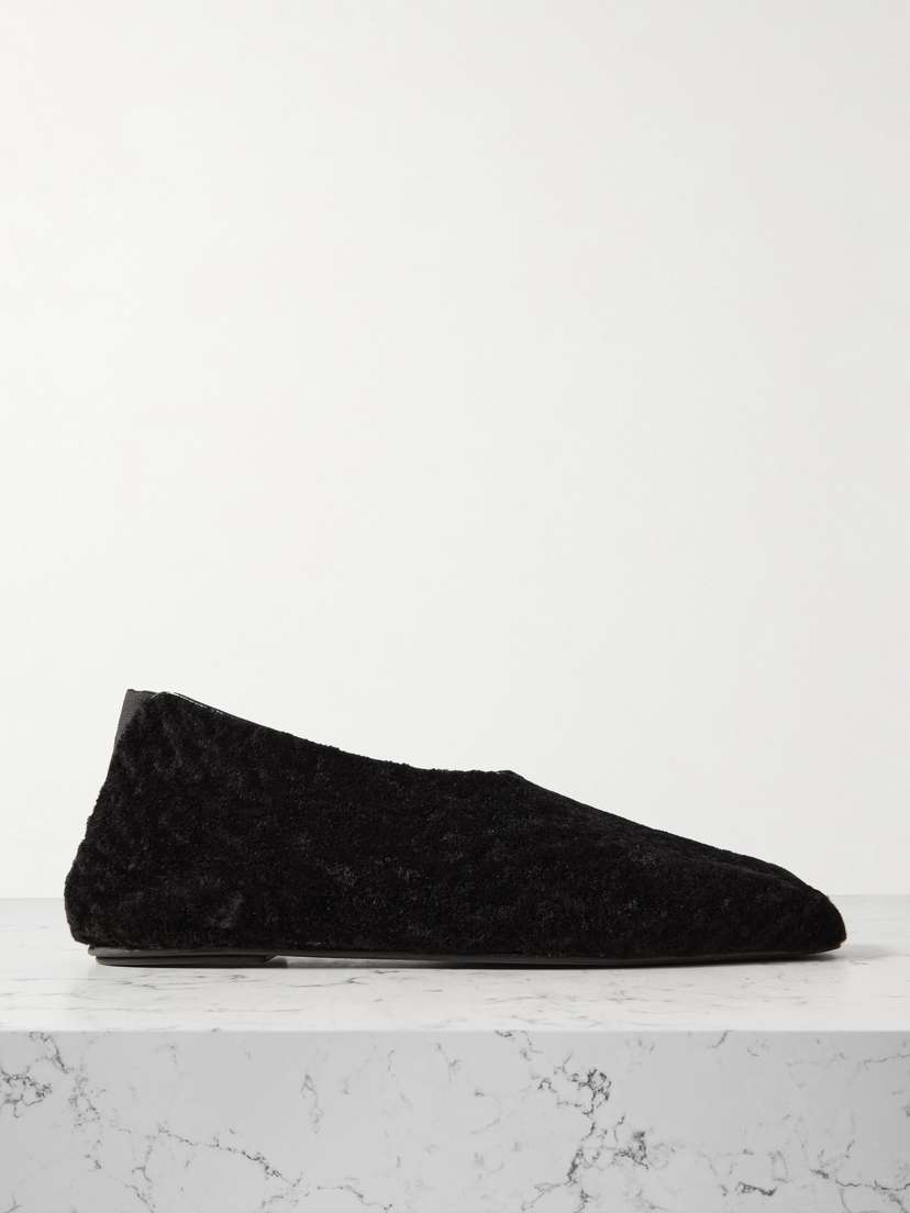 Loulou de Saison Sophie Shearling Flats