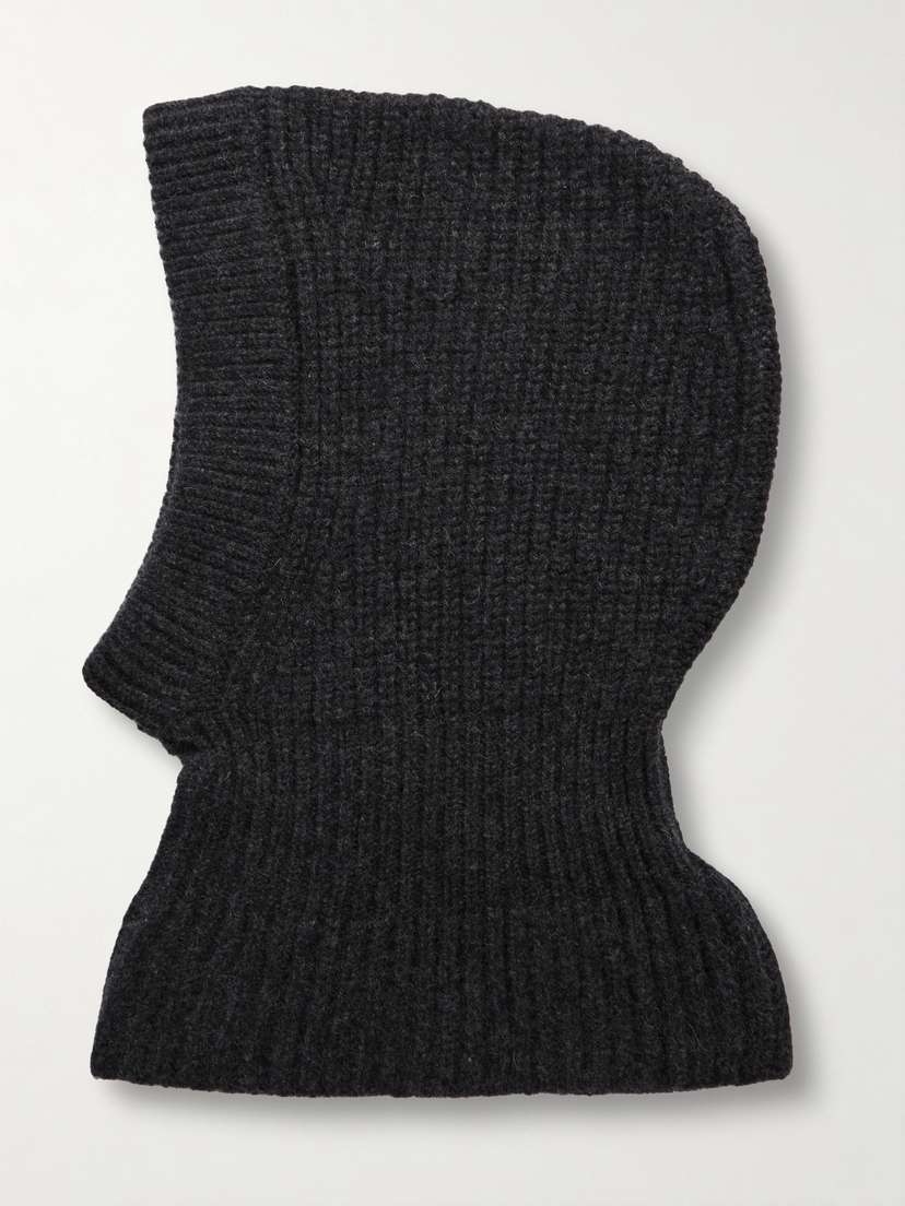Lemaire Ribbed Wool Balaclava