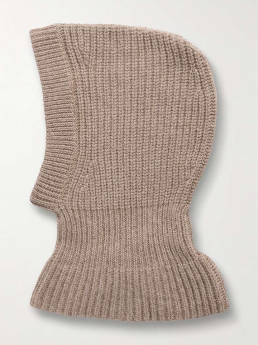 Lemaire Ribbed Wool Balaclava