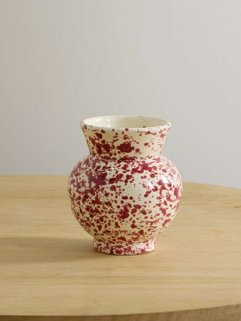Cabana Speckled Ceramic Vase