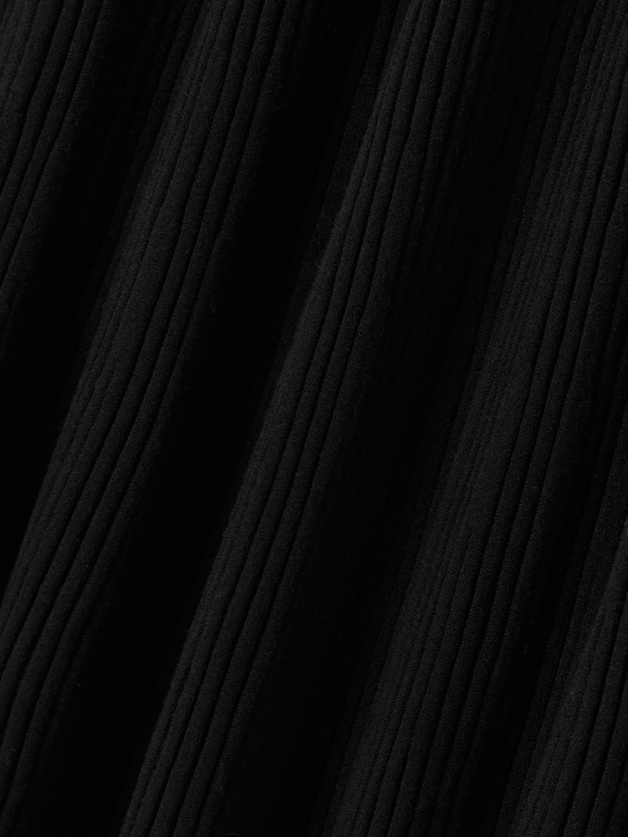 Altuzarra Ireene Ribbed-knit Midi Skirt In Black
