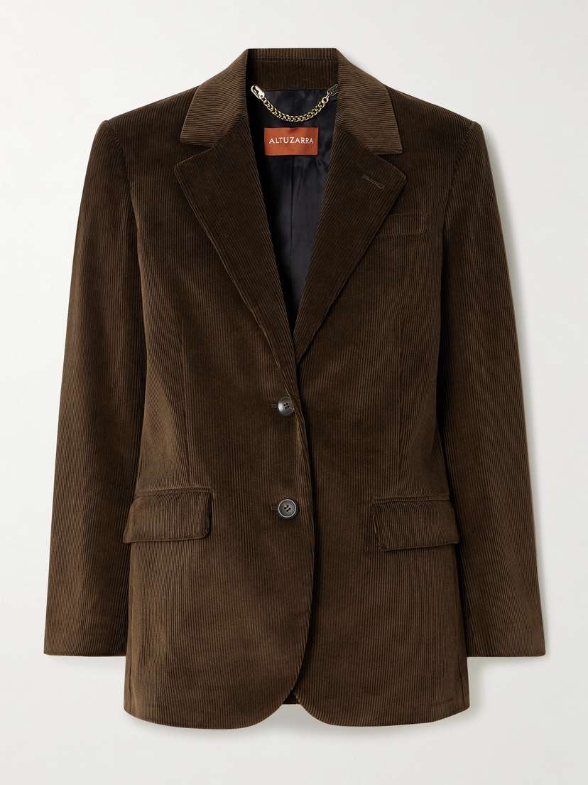 Altuzarra Jules Cotton-corduroy Blazer
