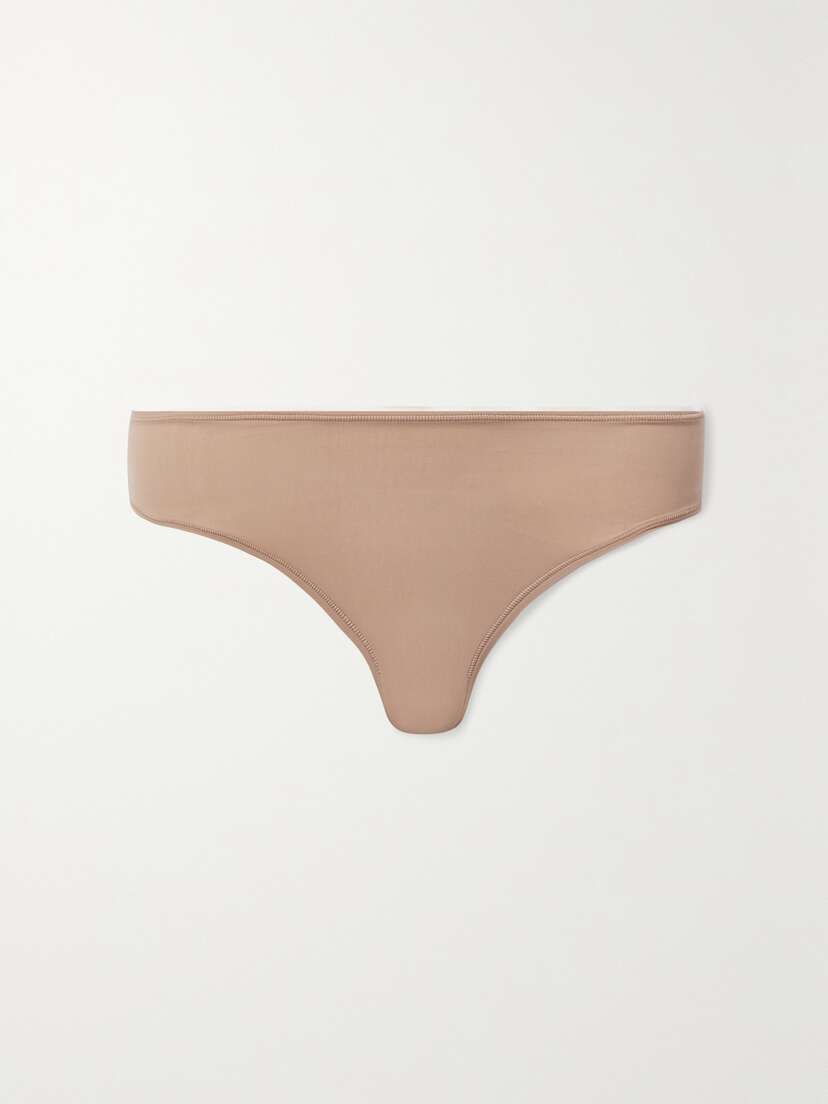 Skims Fits Everybody Thong - Ochre