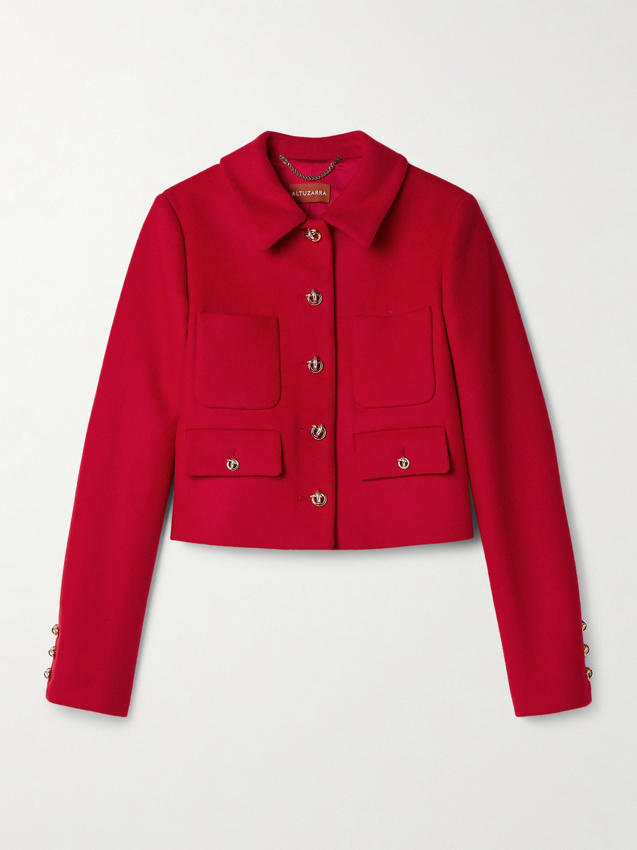 Altuzarra - Astley Wool Jacket - Red