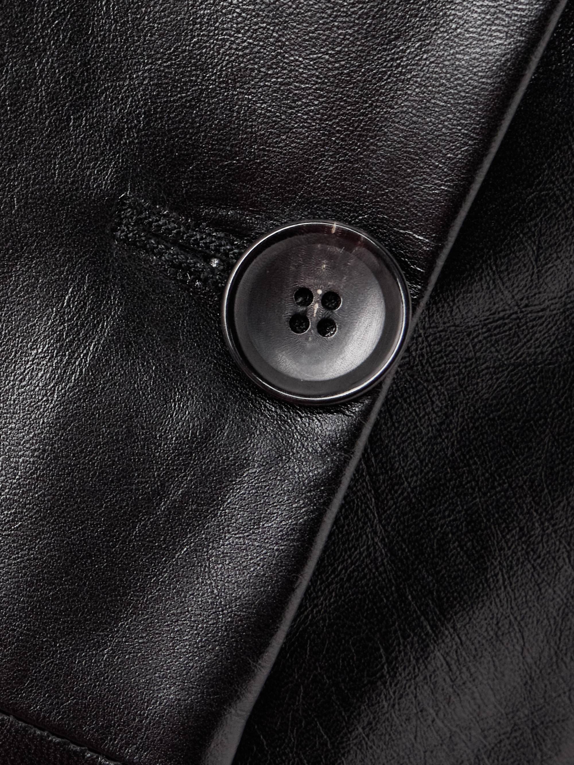 BALLY Leather blazer thumbnail