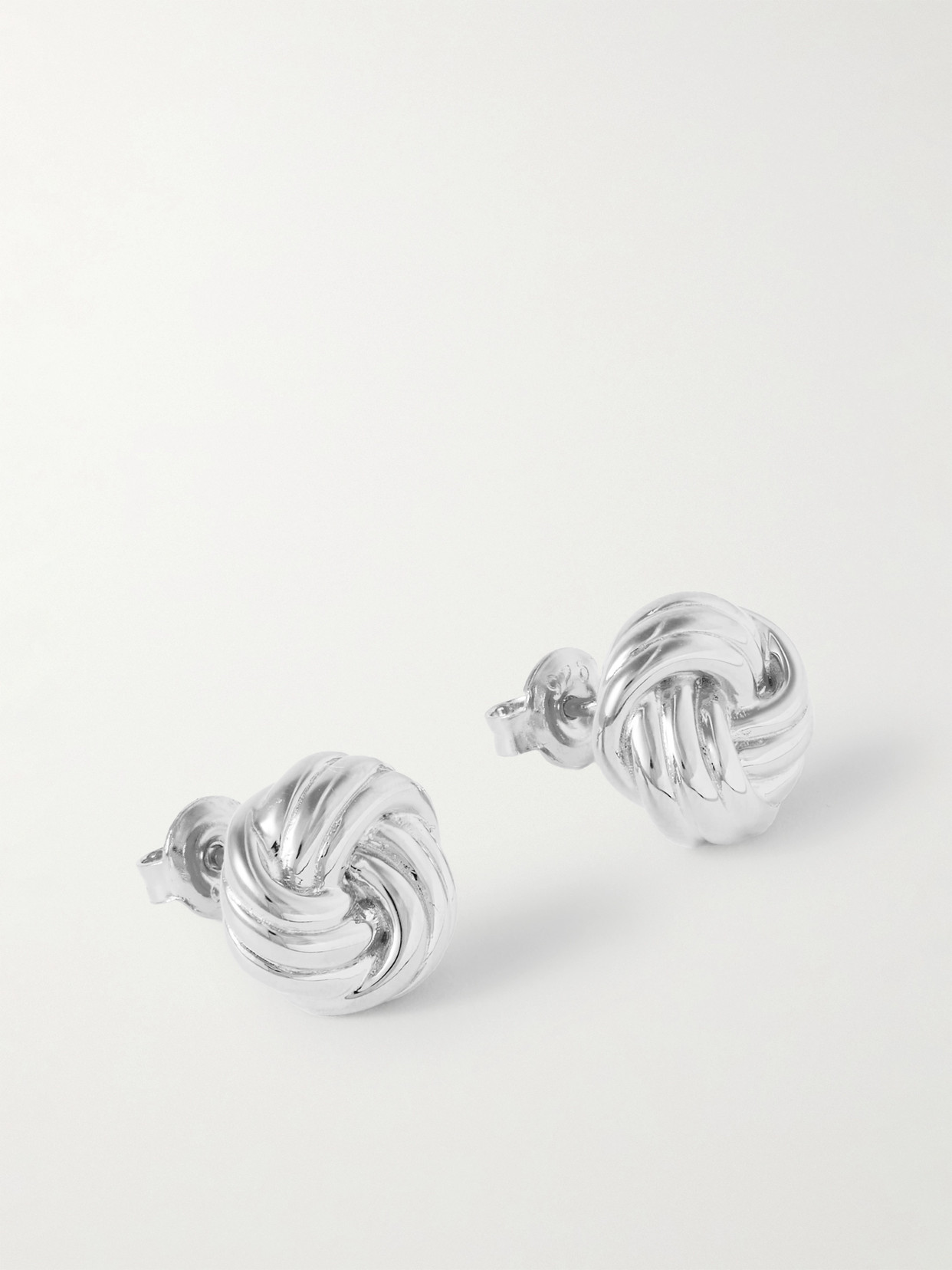 Lie Studio The Uma Silver Earrings