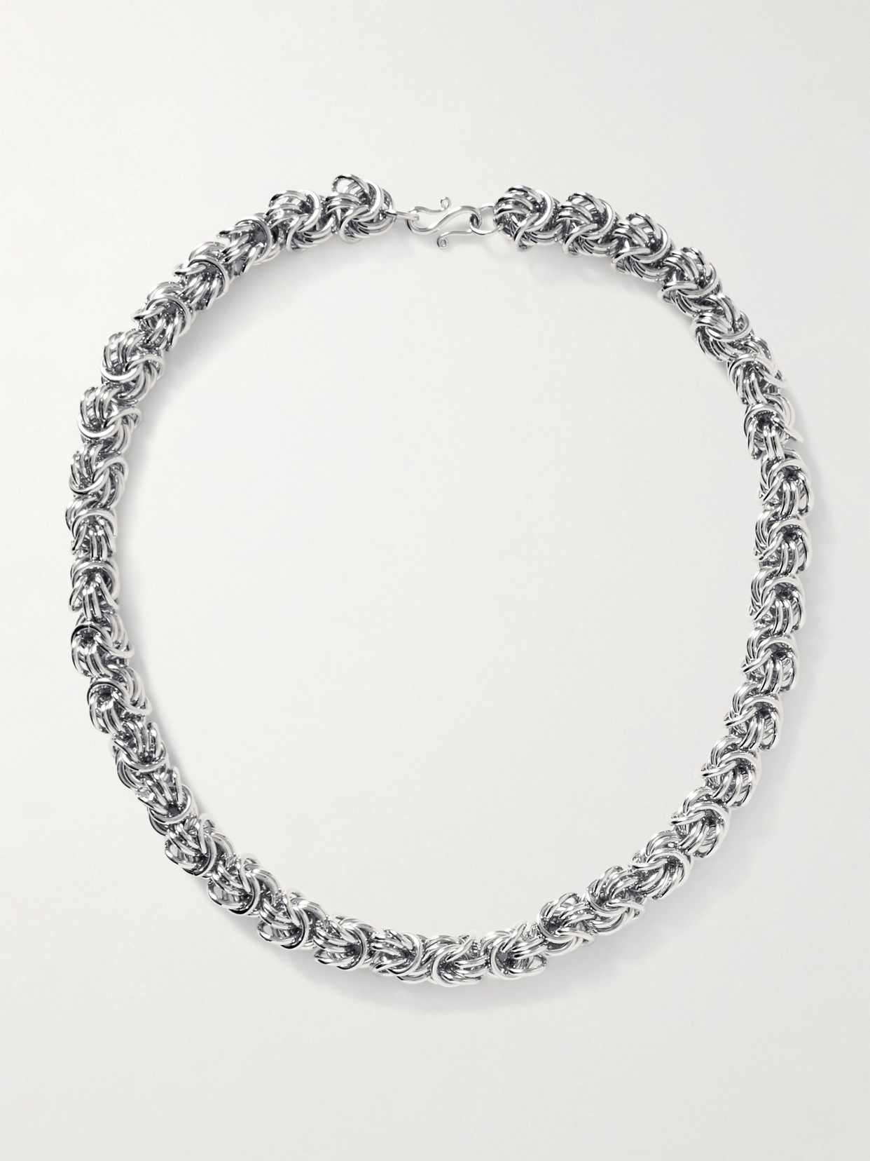 Lie Studio The Flora Silver-plated Necklace