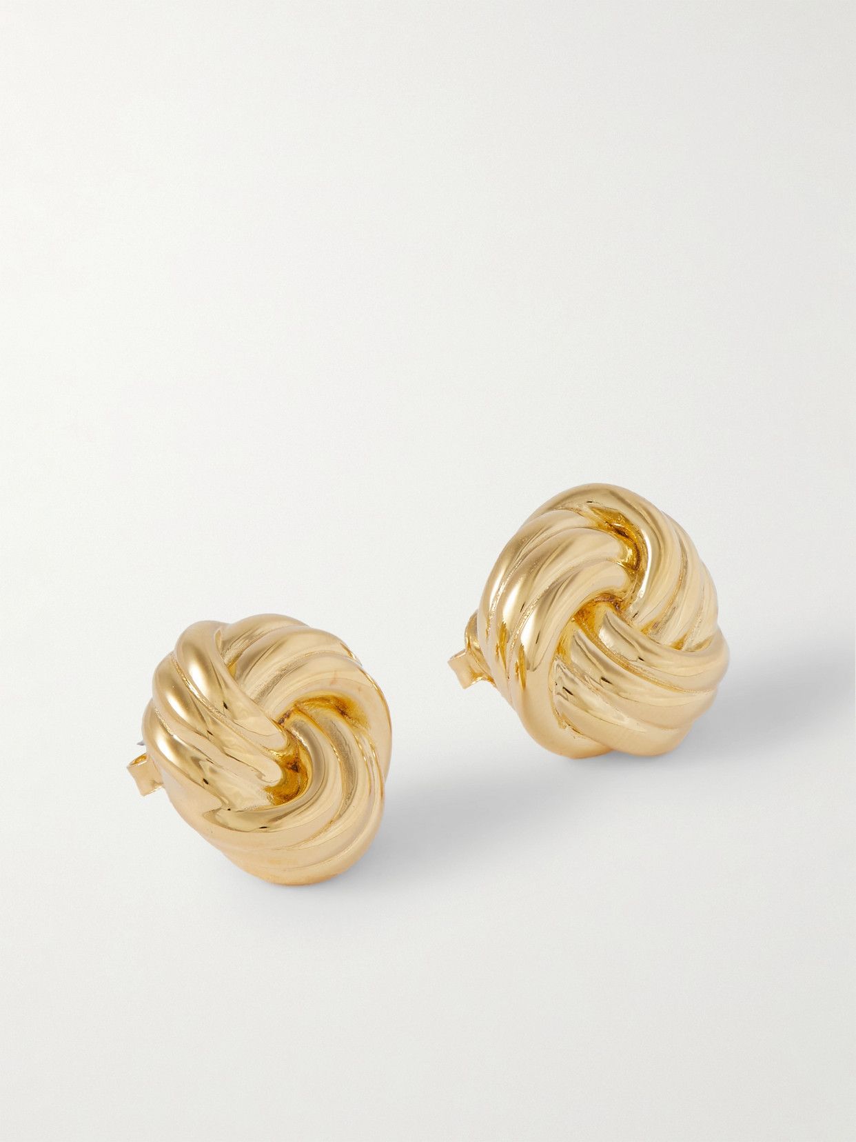 LIÉ STUDIO - The Elizabeth Gold Vermeil Earrings - One size