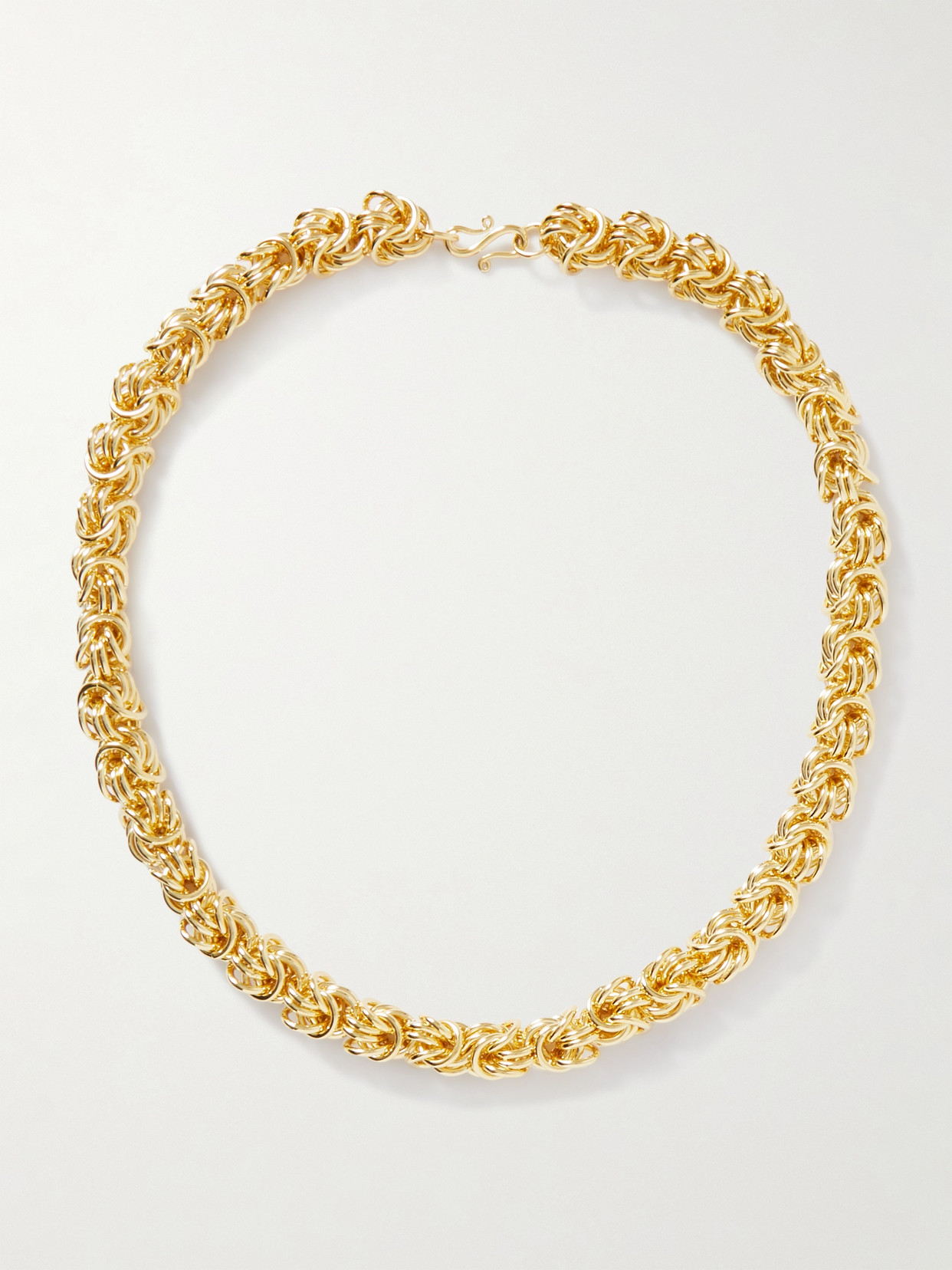 Lie Studio The Flora Gold-plated Necklace