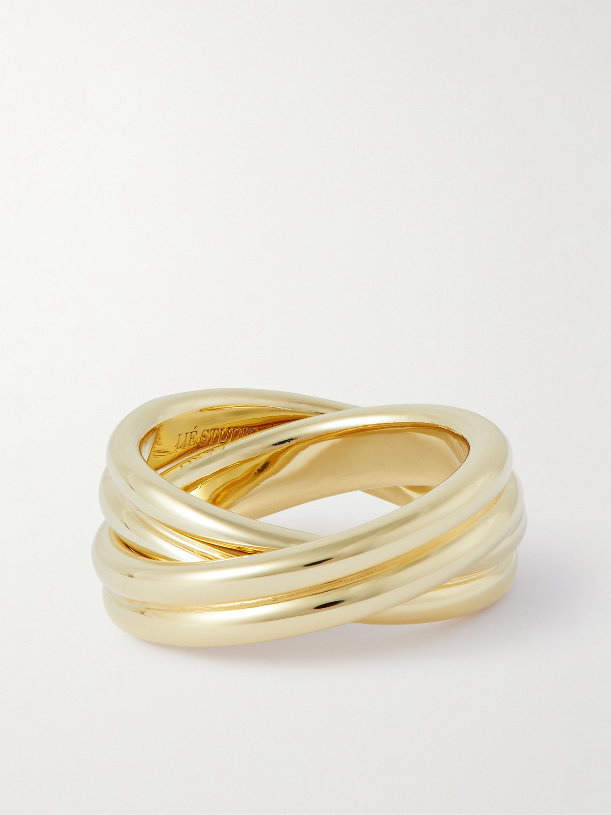 Lie Studio The Alice Gold-plated Ring