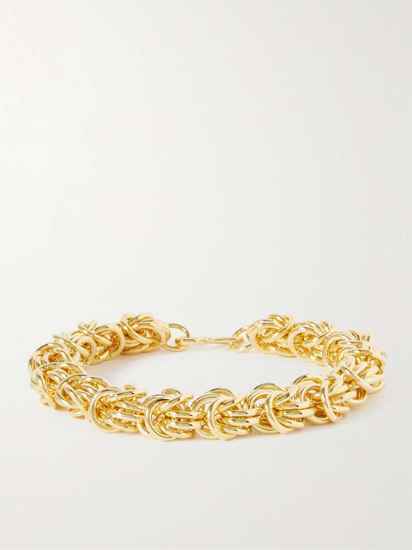 LIÉ STUDIO The Flora Gold-plated Bracelet