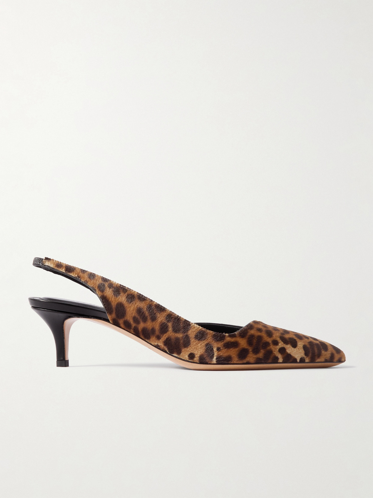Isabel Marant - Piery Leopard-print Calf Hair Slingback Pumps - Leopard print