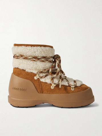 MOON BOOT Luna shearling snow boots