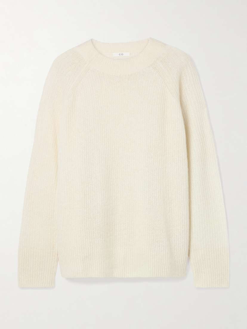 Co Ribbed Cashmere And Silk-blend Sweater