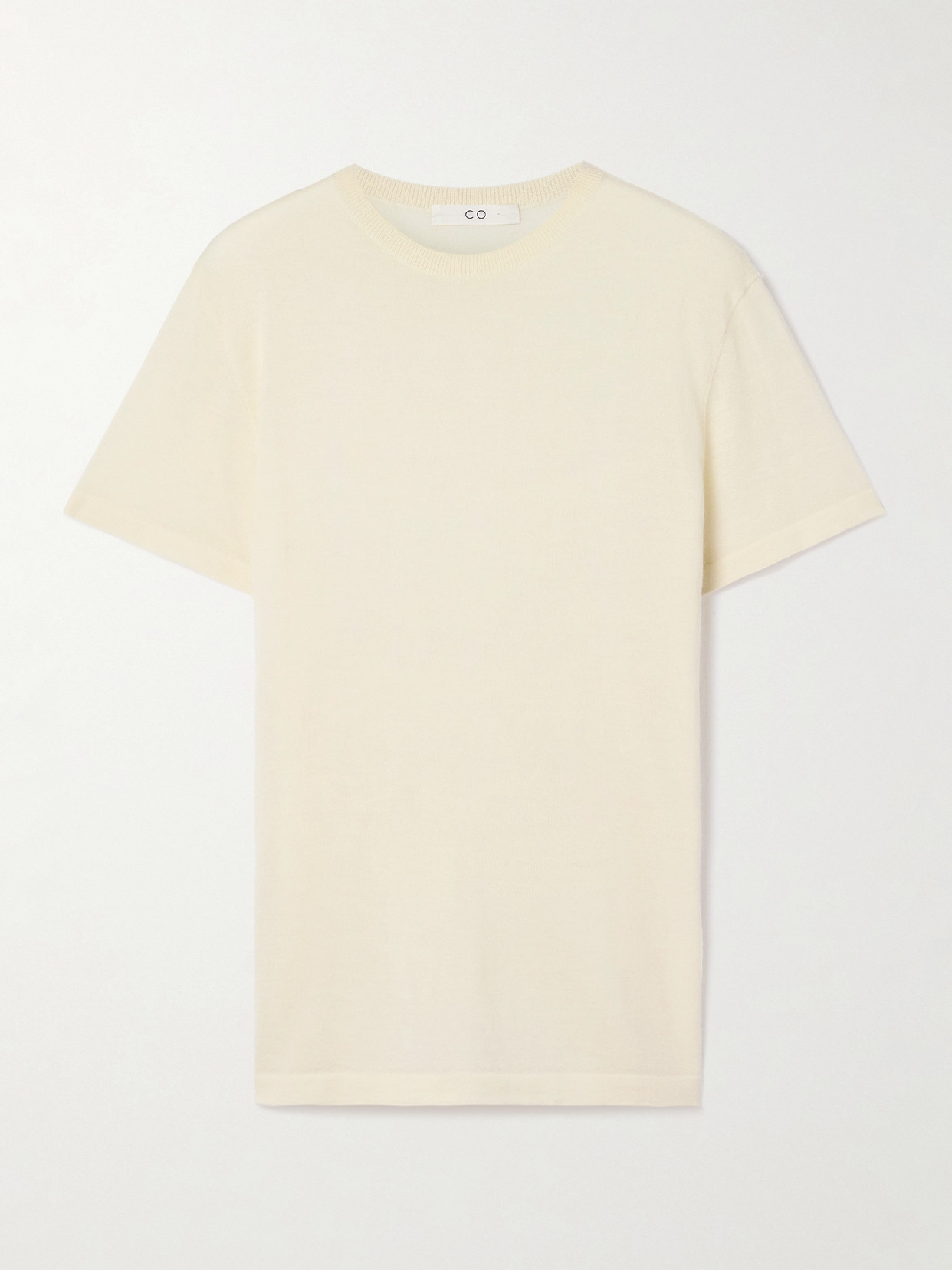 Co - Cashmere T-shirt - Ivory