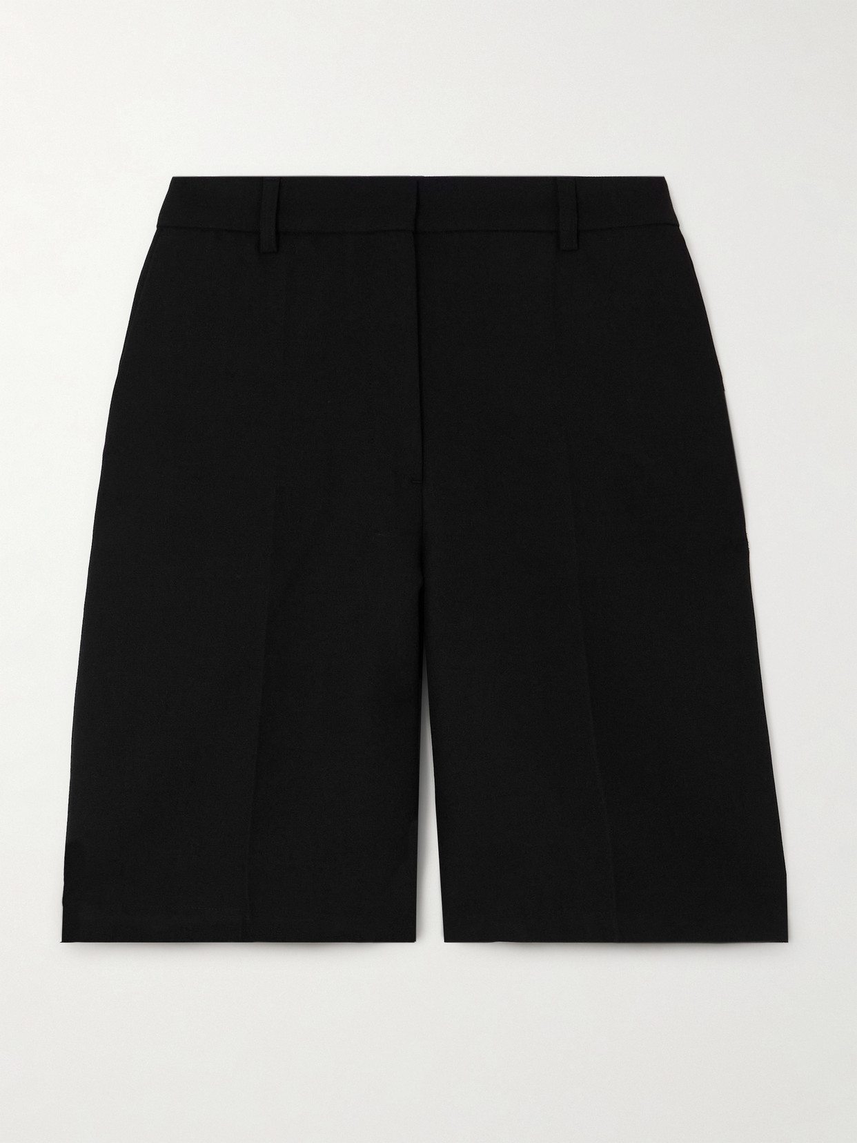 Totême Recycled-crepe Shorts In Black