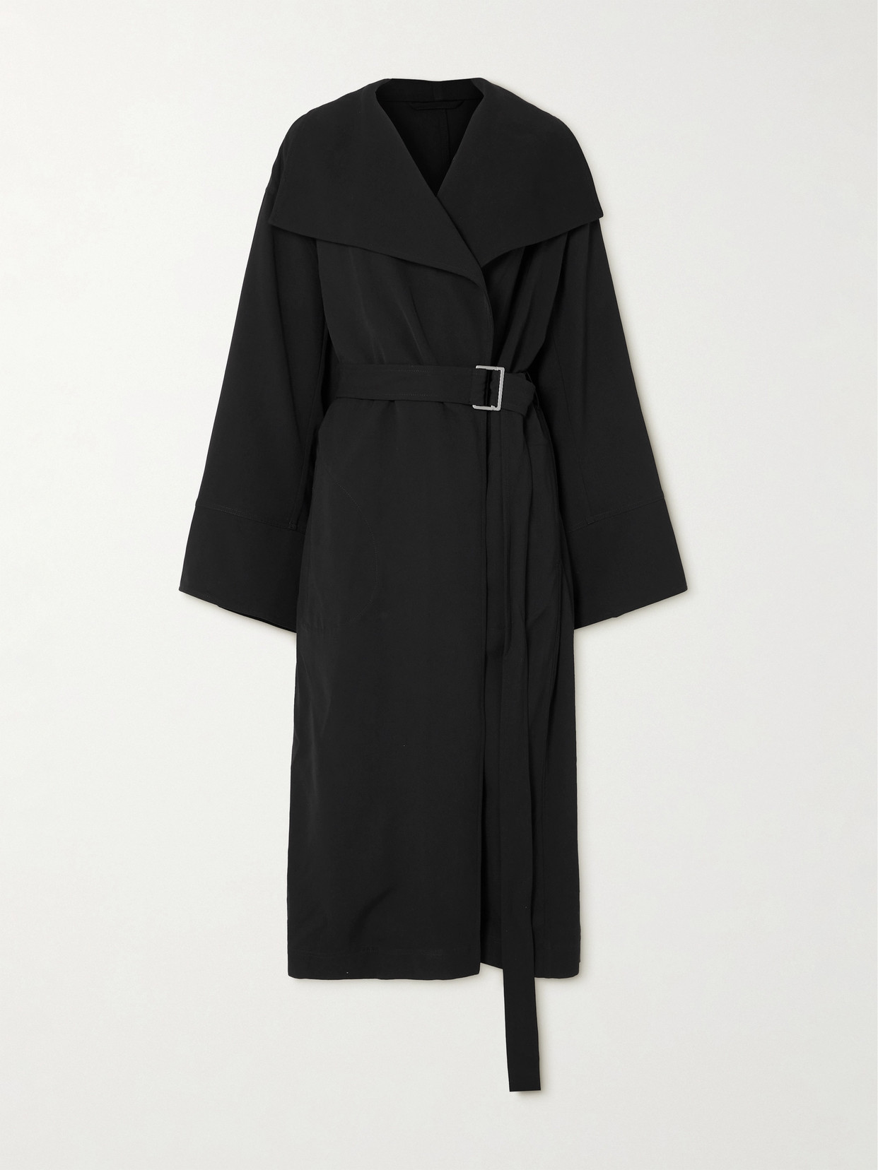 Totême Toteme Signature Long Coat In Black