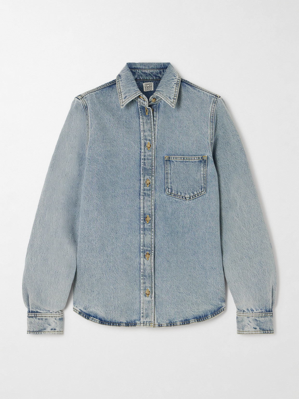 TOTÊME ORGANIC DENIM SHIRT