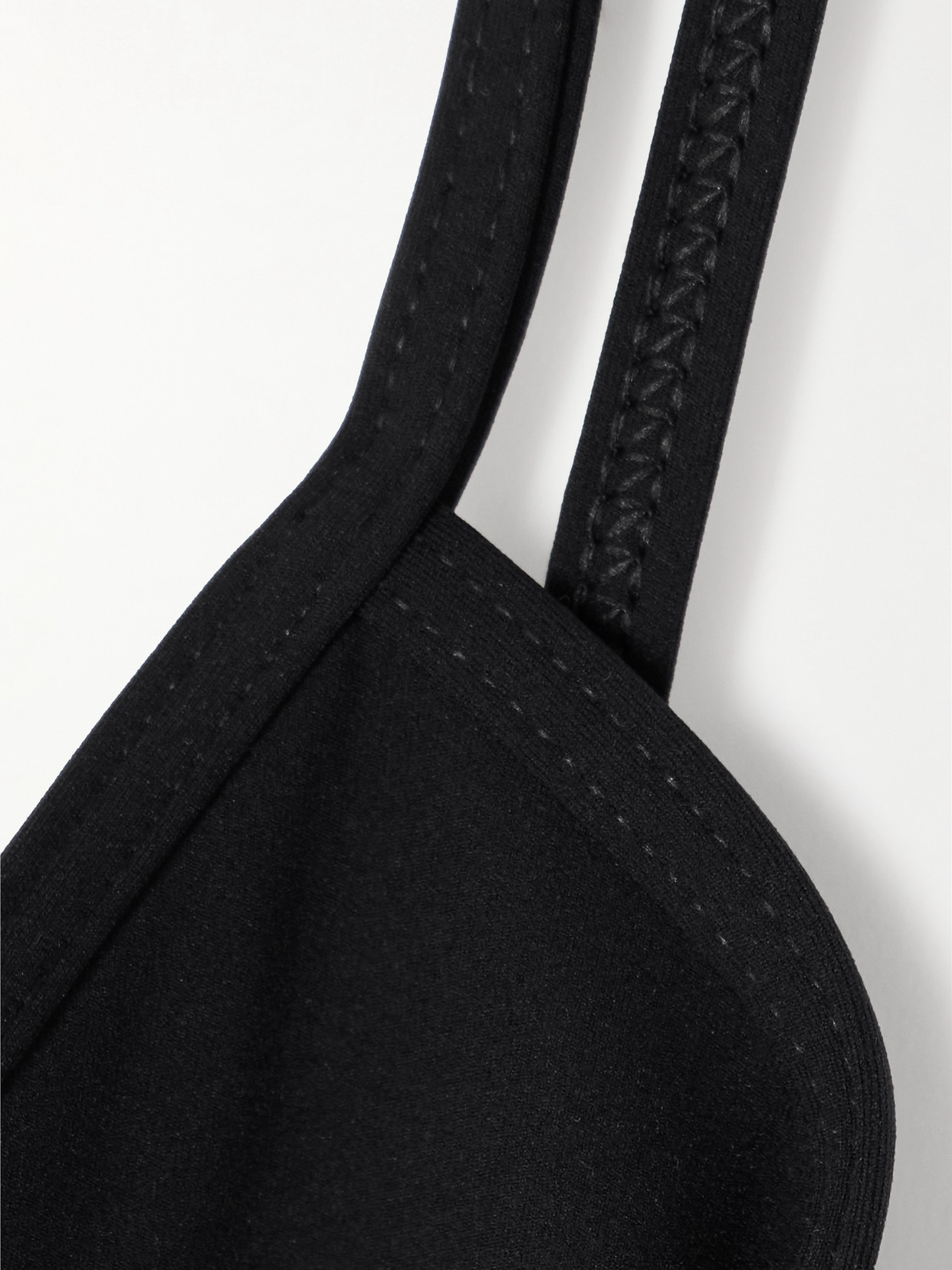 Shop Totême Underwired Bikini Top In Black