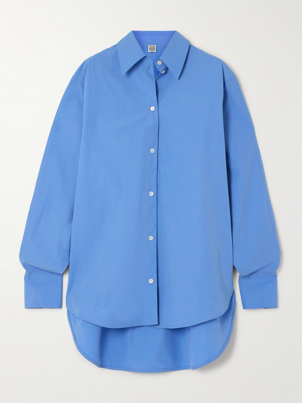 TOTÊME ORGANIC COTTON-POPLIN SHIRT
