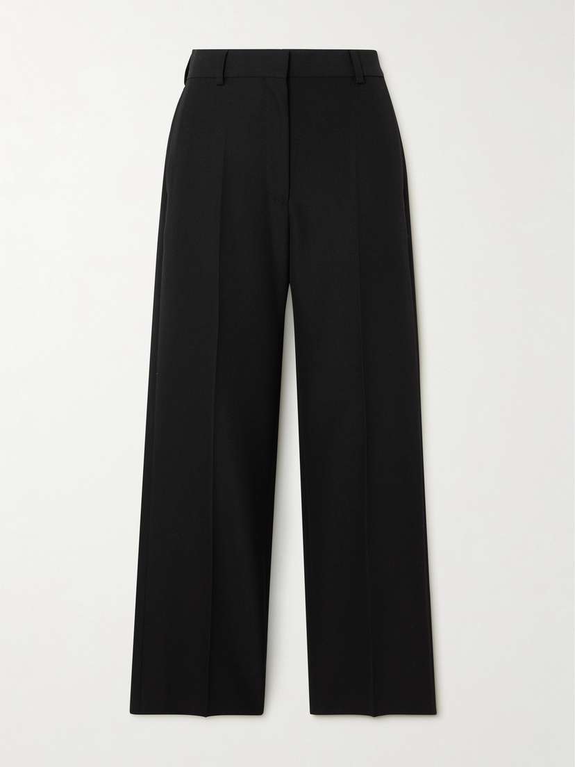 TOTEME Recycled-crepe Straight-leg Pants