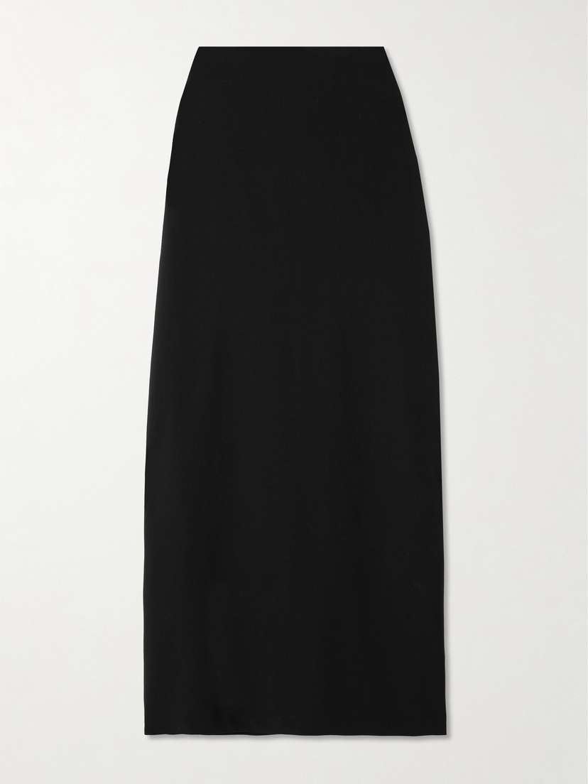 Loulou de Saison Samos Stretch-wool Maxi Skirt - x large