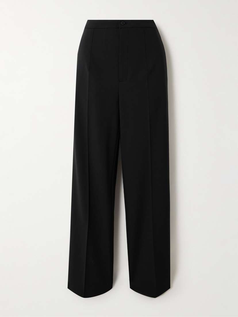 Loulou de Saison Vys Stretch-wool Wide-leg Pants