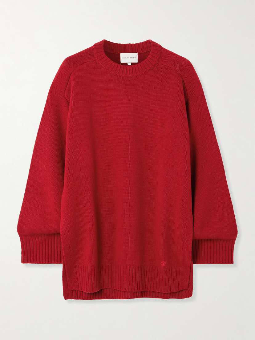 Loulou de Saison Safi Oversized Wool And Cashmere-blend Sweater