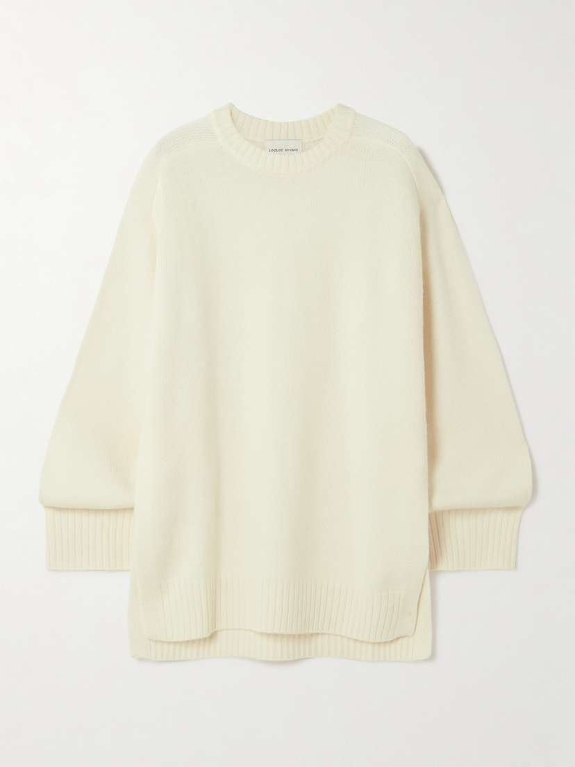 Loulou de Saison Safi Oversized Wool And Cashmere-blend Sweater