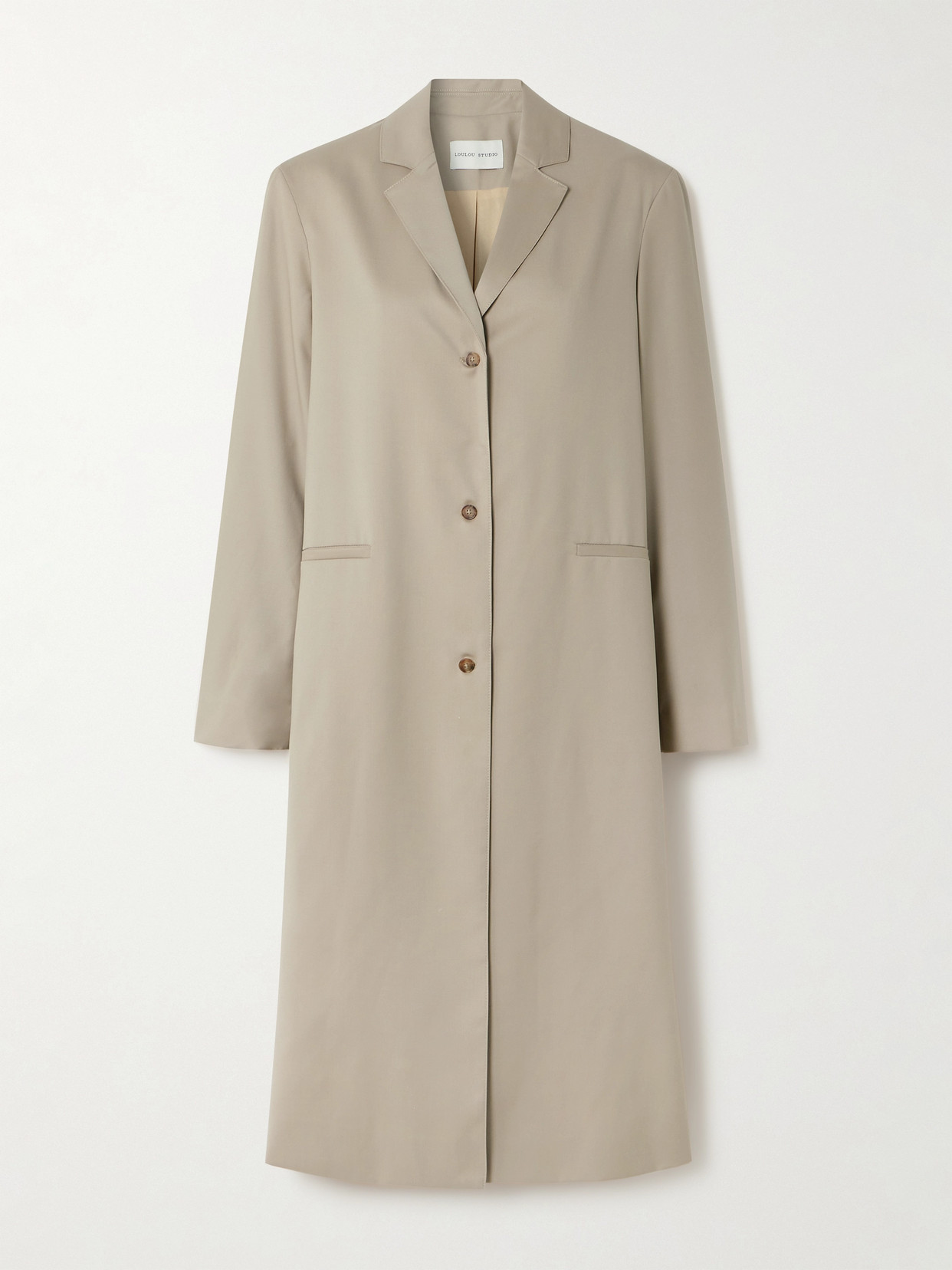 LOULOU STUDIO - Tido Wool-twill Blazer - Neutrals