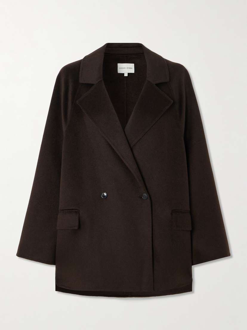 Loulou de Saison Gary Double-breasted Wool-blend Coat