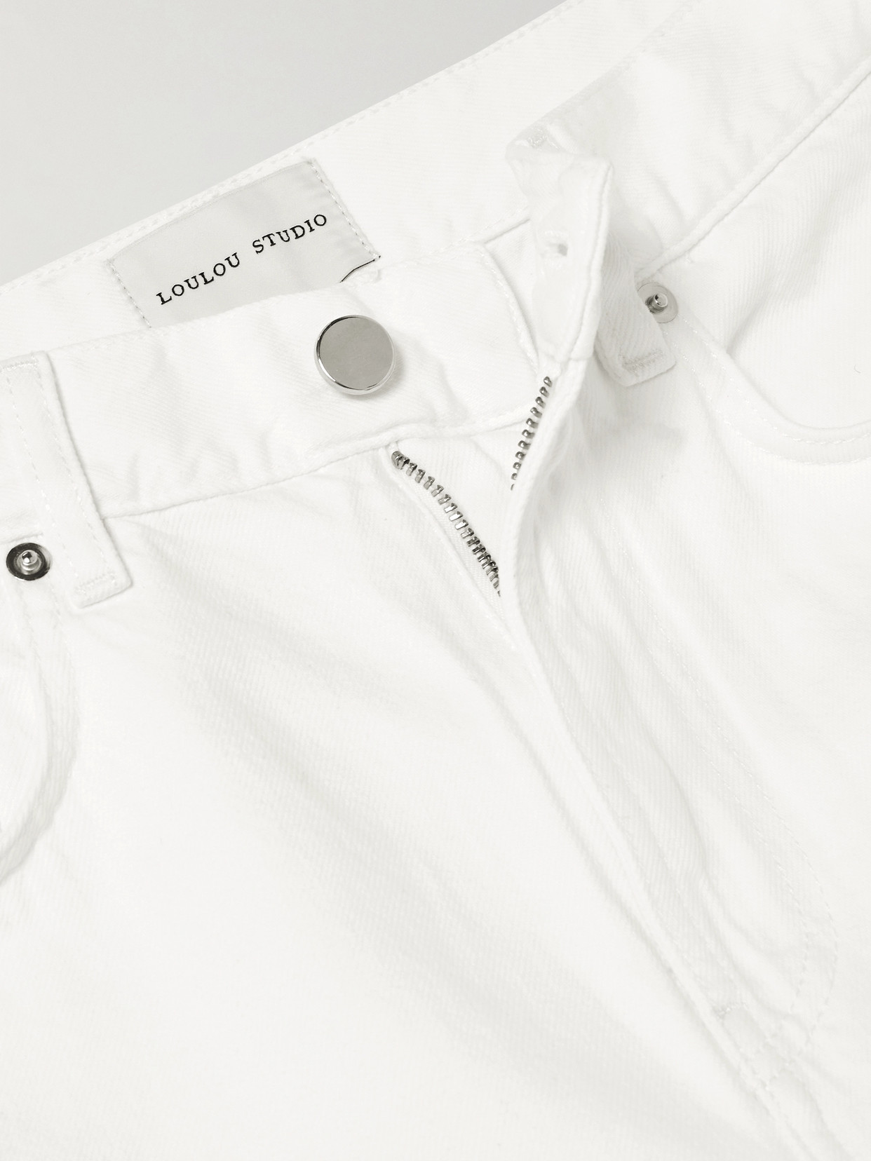 Samur High-Rise Straight-Leg Organic Jeans