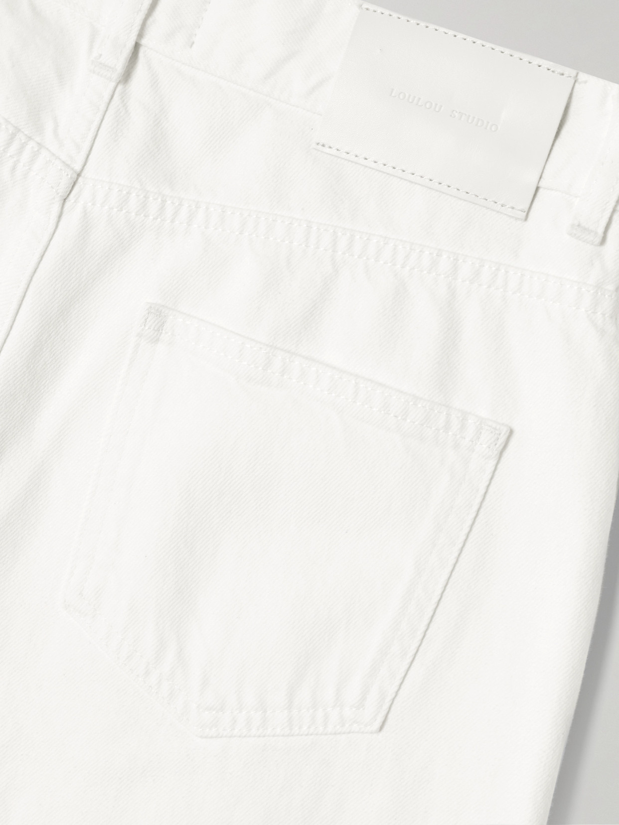 Samur High-Rise Straight-Leg Organic Jeans