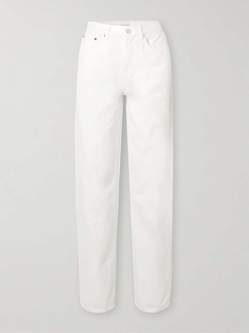 Loulou de Saison Samur High-rise Straight-leg Organic Jeans
