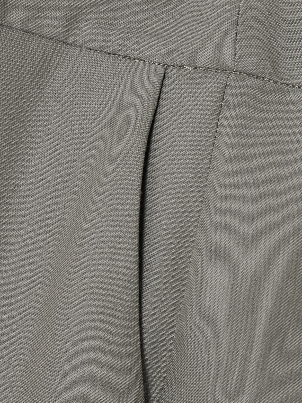 Loulou Studio Kallisto Twill Straight-leg Pants In Gray