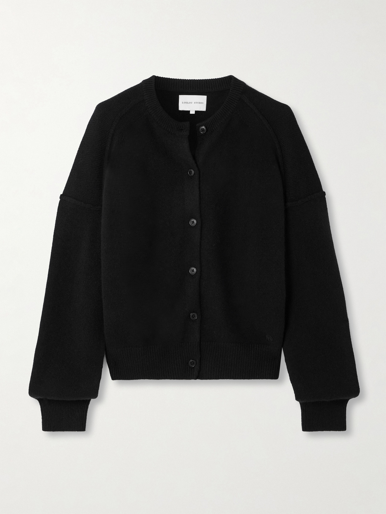 LOULOU STUDIO - Keti Cashmere Cardigan - Black