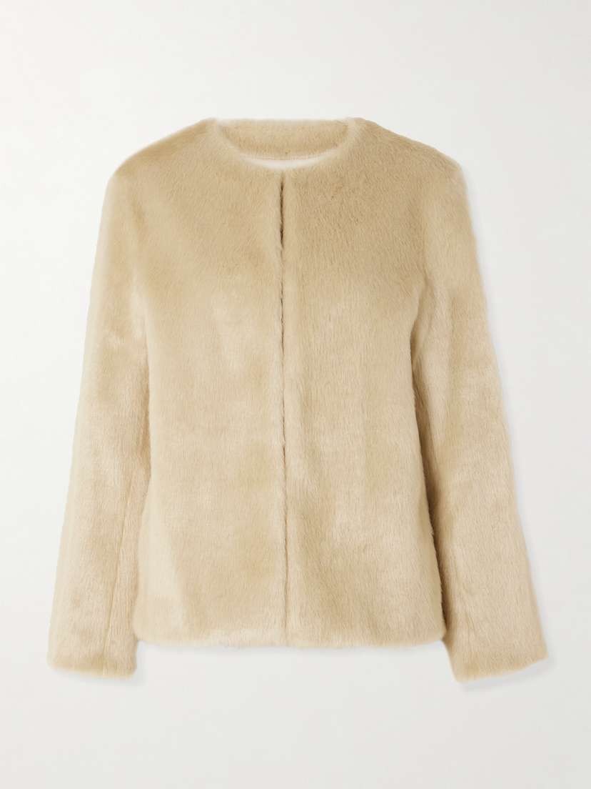 Loulou de Saison Calista Faux Fur Coat - x large