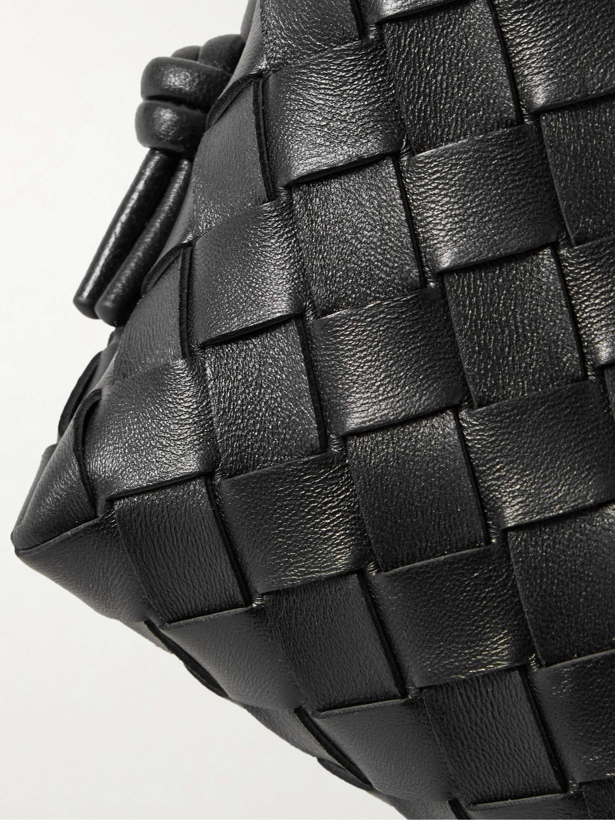 BOTTEGA VENETA Loop mini intrecciato leather shoulder bag